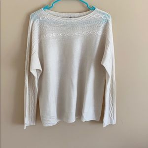 St.John Bays creme sweater
